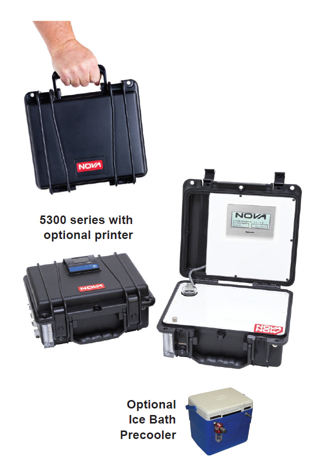 Portable Flue Gas O2 Co Co2 Nox And So2 Analyzer 5300fg Series On Nova Analytical Systems